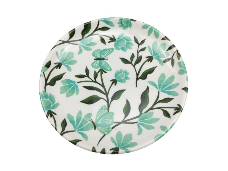 Custom Floral Melamine Plates Wholesale