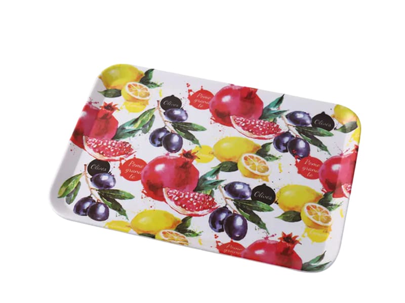Custom Melamine Rectangular Tray, Factory Wholesale Price
