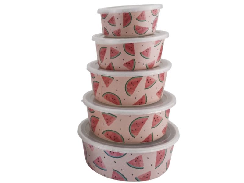 Custom Food Storage Container Set of 5