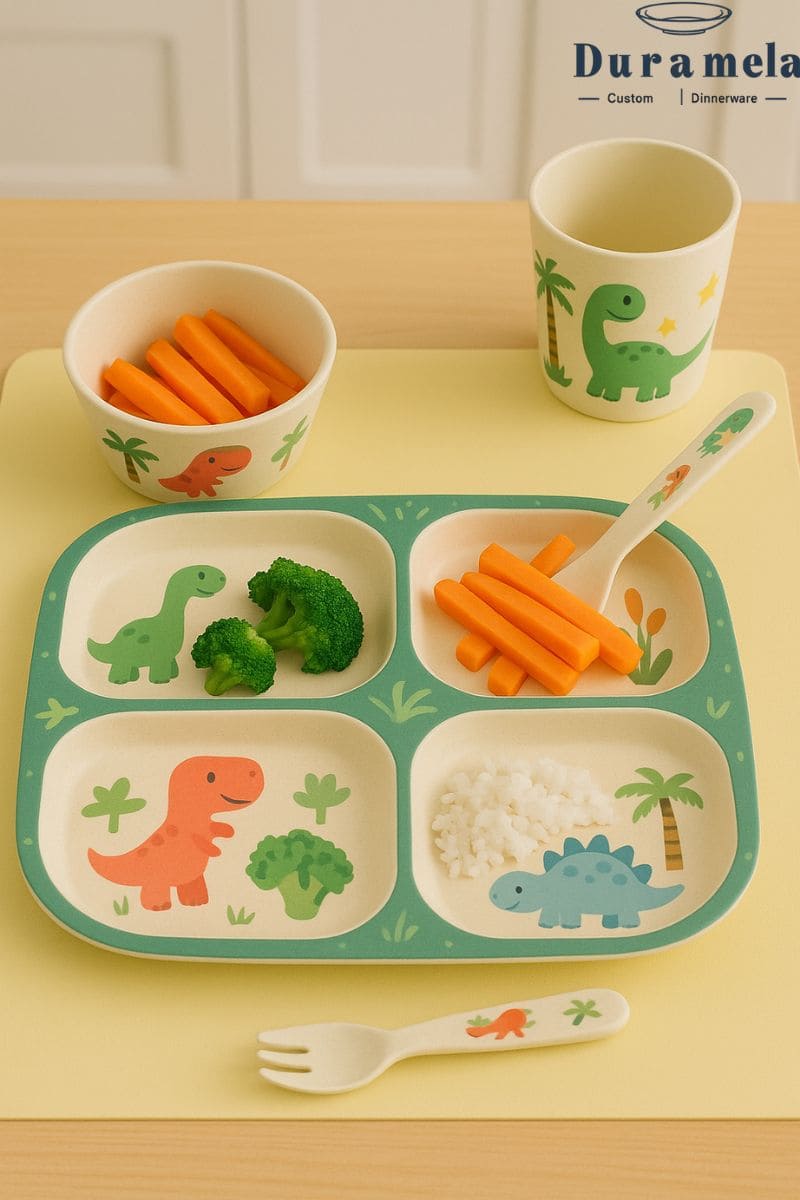 How Do Four-Compartment Plates Cater to Diverse Needs