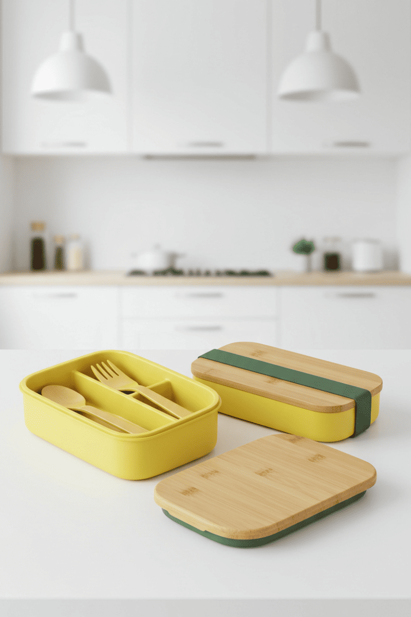 How Does the Built-In Cutlery Feature Simplify Meals