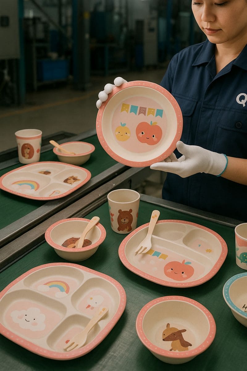 Inspect Children's Dinner Set on the Product Lines
