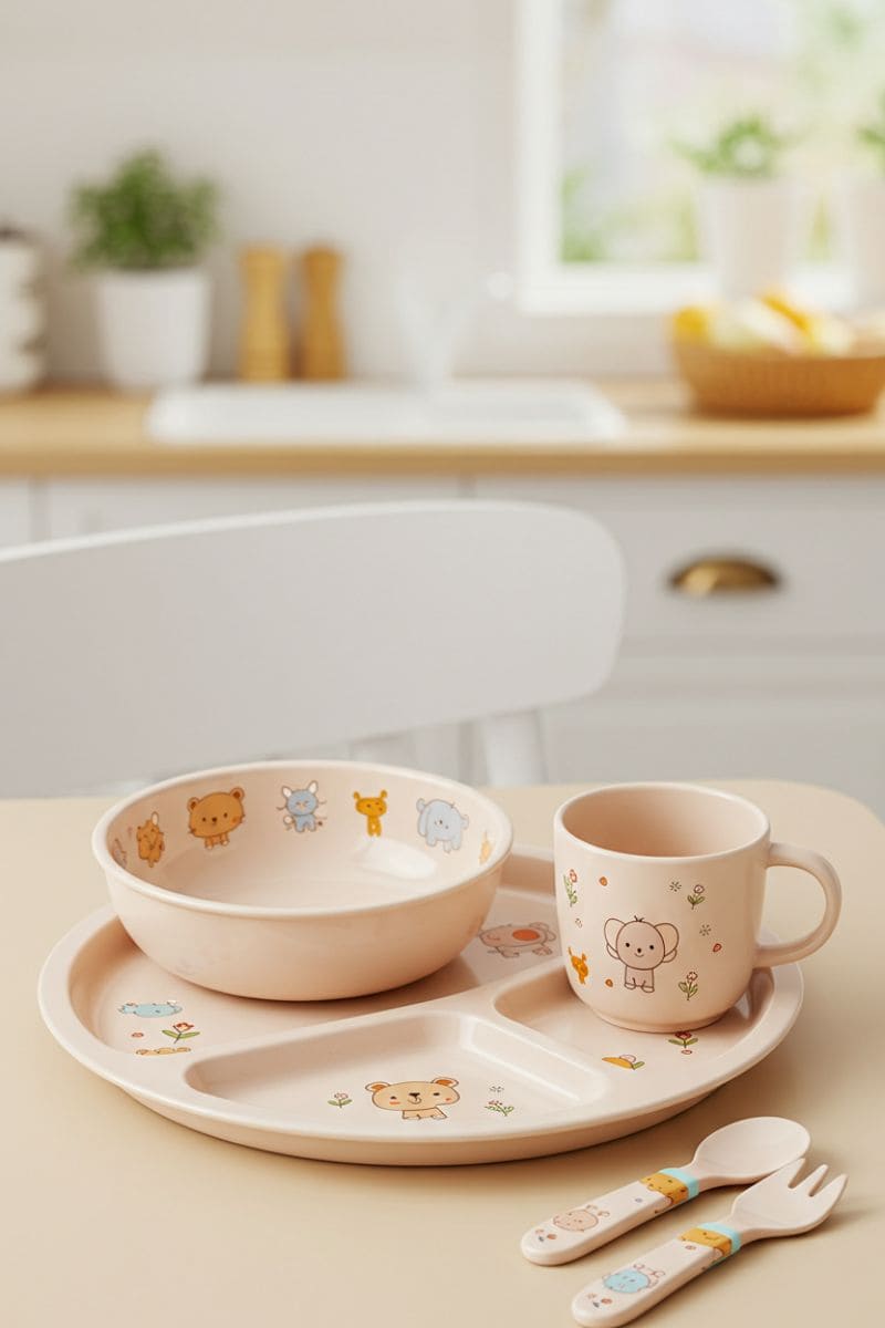 Ready to pack and shipping kids dinner set
