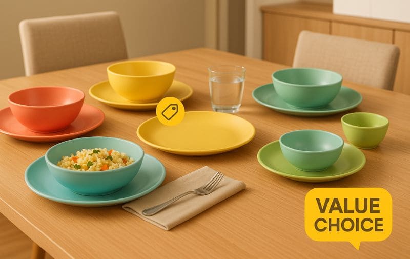 Budget-Friendly Melamine Sets for Home