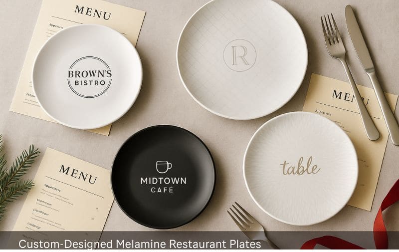 Custom Design Options for Restaurant Melamine Plates