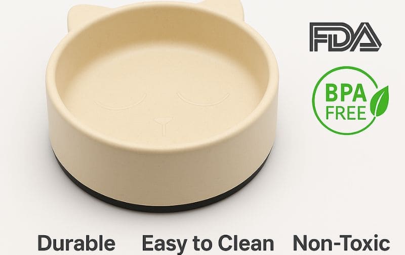 Durable, Non-Toxic Melamine Dog Bowls
