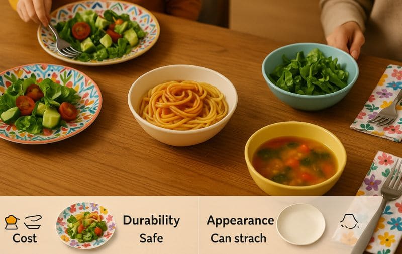 Everyday Practicality of Melamine in Home Dining Scenes