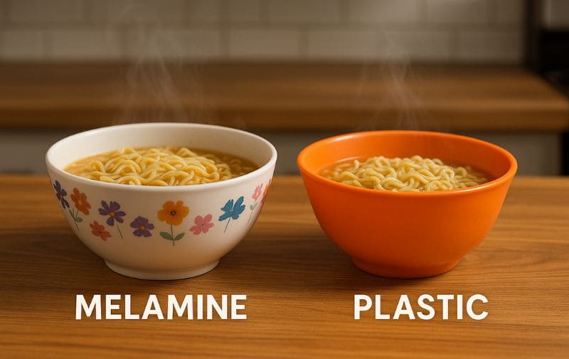 Melamine Bowl vs. Plastic Bowl