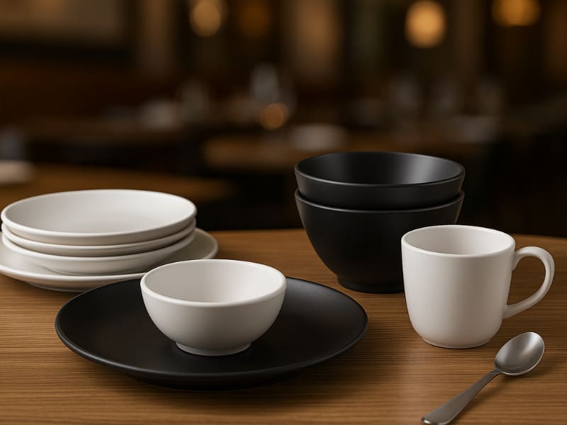 Melamine Bowls Used in the Restaurant