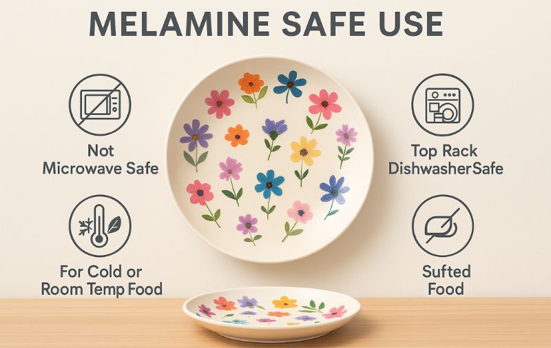 Melamine Dinnerware Safe Use