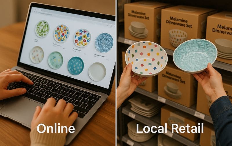 Where to Buy Melamine Dinnerware – Online & Offline Options