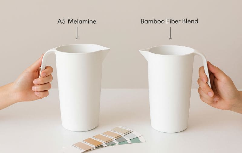 Custom Melamine Jug Material Selection