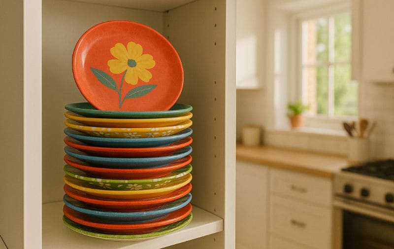 Longevity of Melamine Plates - Durable Stack