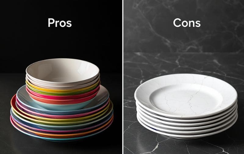 Pros and Cons Overview of Melamine Dinnerware