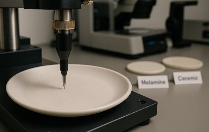 Stress Test on Melamine Plate