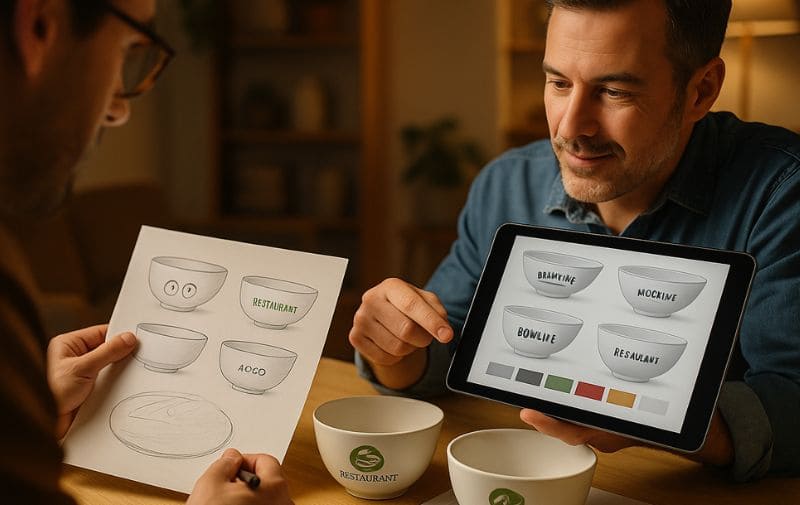 Collaborating on Custom Bowl Design for Your Brand