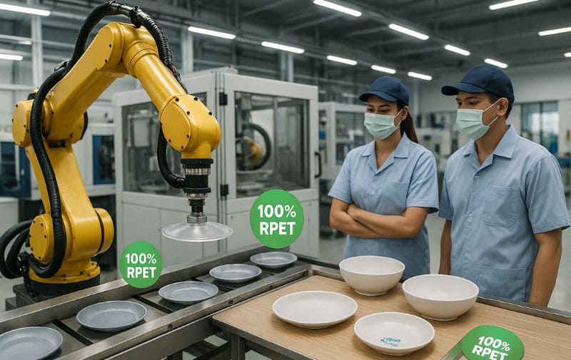 Inside the RPET Manufacturing Process
