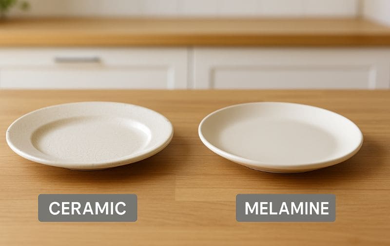 Melamine vs Ceramic What's the Difference