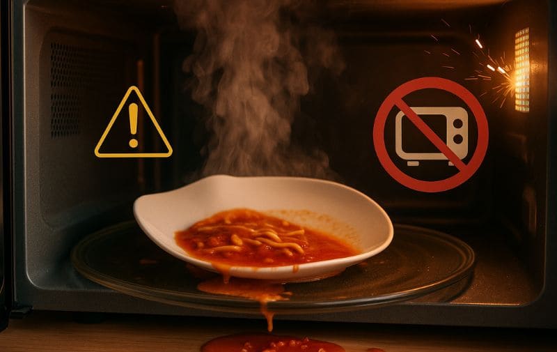 Microwaving Food in the Wrong Plate What Can Go Wrong