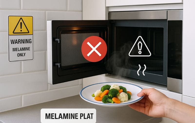 What Not to Do Melamine Plate in the Microwave